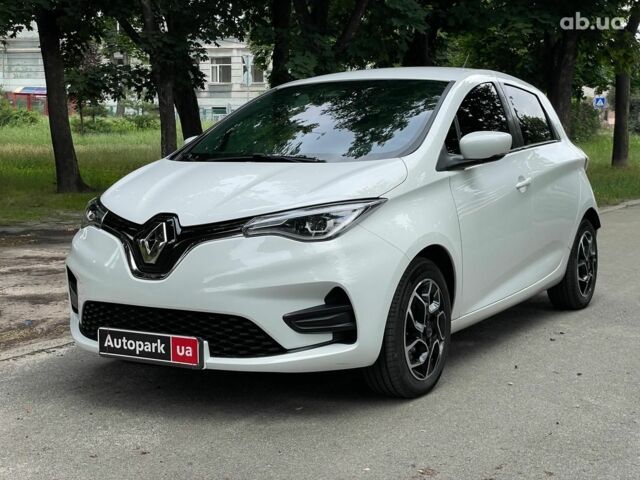 Белый Рено Зое, объемом двигателя 0 л и пробегом 34 тыс. км за 13990 $, фото 1 на Automoto.ua