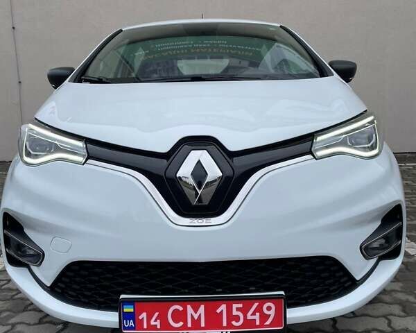 Белый Рено Зое, объемом двигателя 0 л и пробегом 58 тыс. км за 11996 $, фото 1 на Automoto.ua
