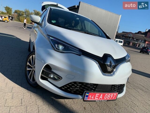 Белый Рено Зое, объемом двигателя 0 л и пробегом 44 тыс. км за 14450 $, фото 1 на Automoto.ua