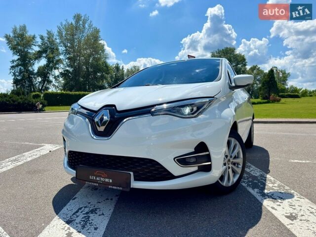 Белый Рено Зое, объемом двигателя 0 л и пробегом 33 тыс. км за 14333 $, фото 1 на Automoto.ua