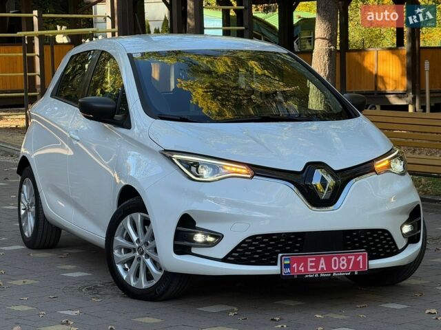 Білий Рено Зое, об'ємом двигуна 0 л та пробігом 37 тис. км за 14499 $, фото 1 на Automoto.ua