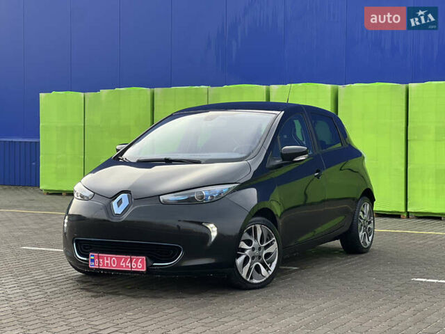 Чорний Рено Зое, об'ємом двигуна 0 л та пробігом 53 тис. км за 6500 $, фото 1 на Automoto.ua