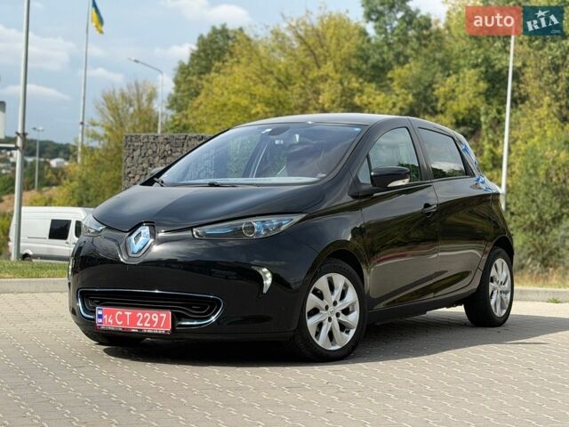 Черный Рено Зое, объемом двигателя 0 л и пробегом 75 тыс. км за 7300 $, фото 1 на Automoto.ua