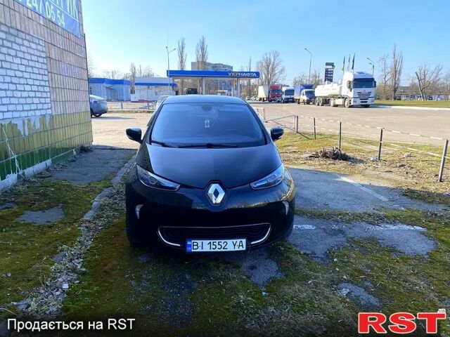 Чорний Рено Зое, об'ємом двигуна 65 л та пробігом 152 тис. км за 6800 $, фото 1 на Automoto.ua