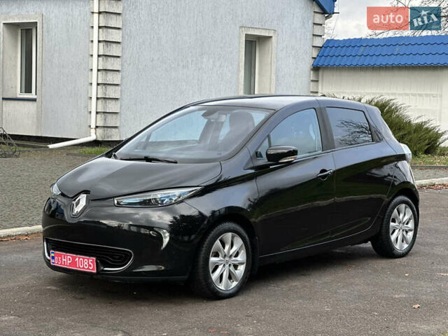Черный Рено Зое, объемом двигателя 0 л и пробегом 56 тыс. км за 6350 $, фото 1 на Automoto.ua