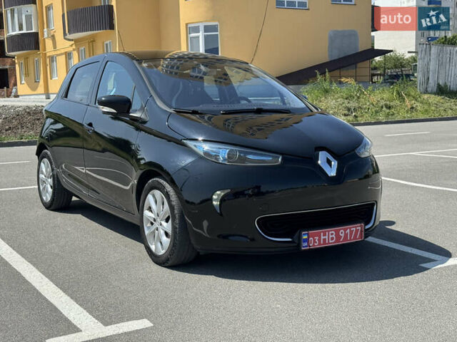 Черный Рено Зое, объемом двигателя 0 л и пробегом 35 тыс. км за 7300 $, фото 1 на Automoto.ua
