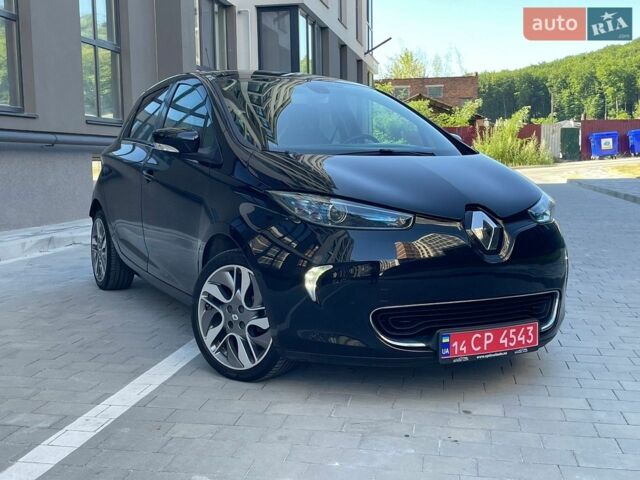 Чорний Рено Зое, об'ємом двигуна 0 л та пробігом 48 тис. км за 7780 $, фото 1 на Automoto.ua