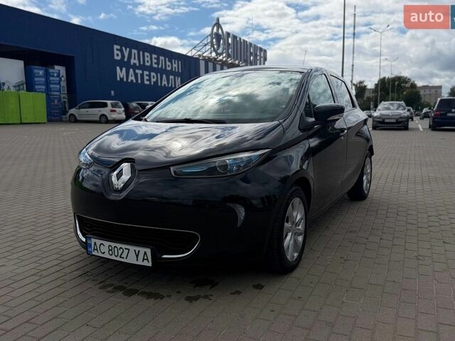 Черный Рено Зое, объемом двигателя 0 л и пробегом 109 тыс. км за 6600 $, фото 1 на Automoto.ua