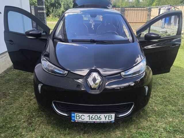 Черный Рено Зое, объемом двигателя 0 л и пробегом 73 тыс. км за 7227 $, фото 1 на Automoto.ua