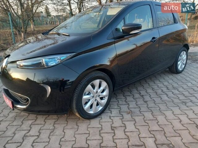 Чорний Рено Зое, об'ємом двигуна 0 л та пробігом 38 тис. км за 7800 $, фото 1 на Automoto.ua