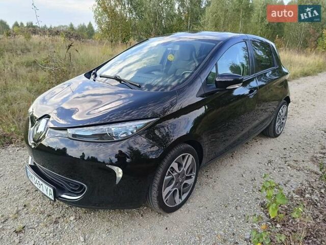 Черный Рено Зое, объемом двигателя 0 л и пробегом 99 тыс. км за 7550 $, фото 1 на Automoto.ua