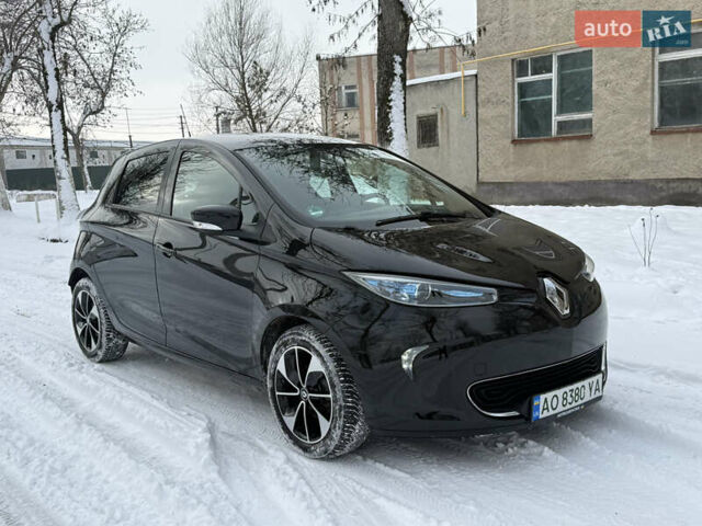 Черный Рено Зое, объемом двигателя 0 л и пробегом 22 тыс. км за 10200 $, фото 1 на Automoto.ua