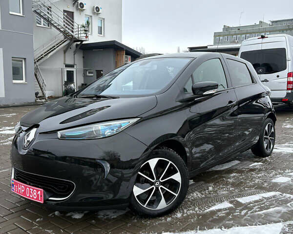 Чорний Рено Зое, об'ємом двигуна 0 л та пробігом 100 тис. км за 8499 $, фото 1 на Automoto.ua
