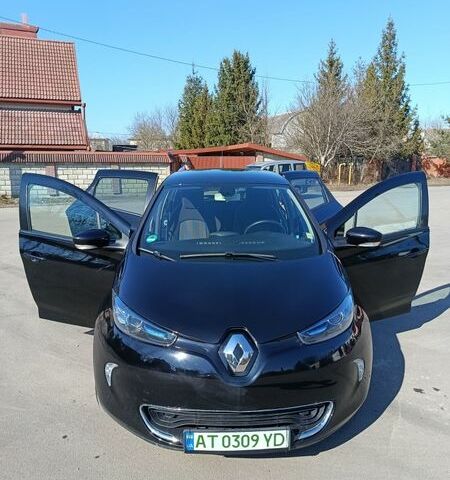 Чорний Рено Зое, об'ємом двигуна 0 л та пробігом 53 тис. км за 9800 $, фото 1 на Automoto.ua