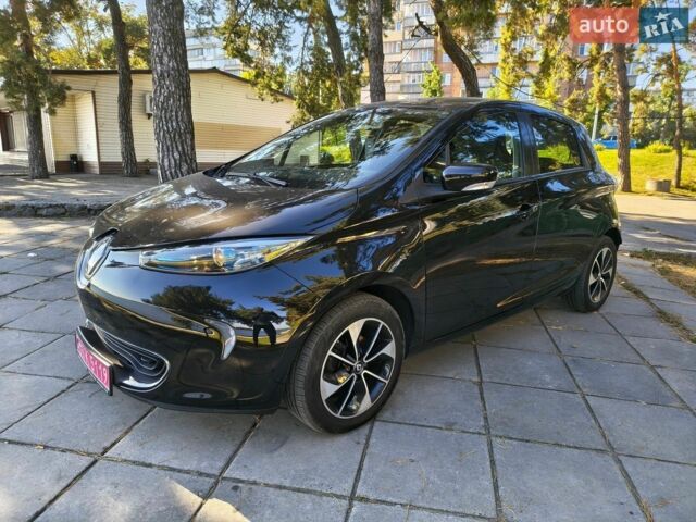 Черный Рено Зое, объемом двигателя 0 л и пробегом 74 тыс. км за 11400 $, фото 1 на Automoto.ua