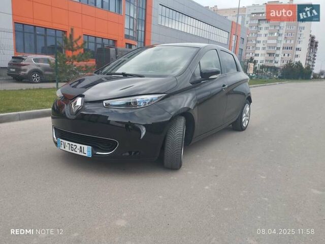 Черный Рено Зое, объемом двигателя 0 л и пробегом 14 тыс. км за 12400 $, фото 1 на Automoto.ua