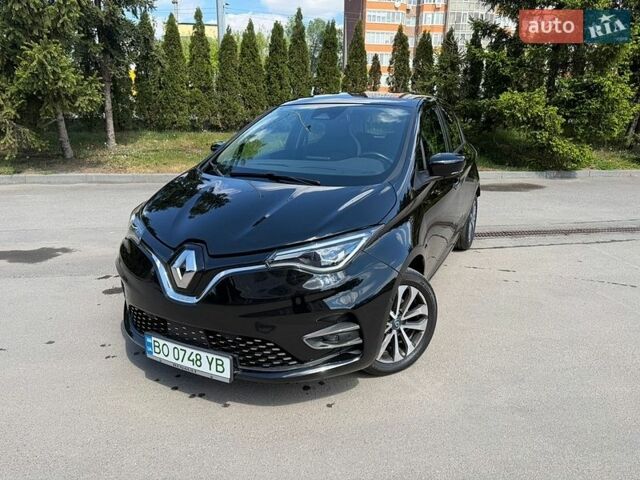 Черный Рено Зое, объемом двигателя 0 л и пробегом 54 тыс. км за 12300 $, фото 1 на Automoto.ua