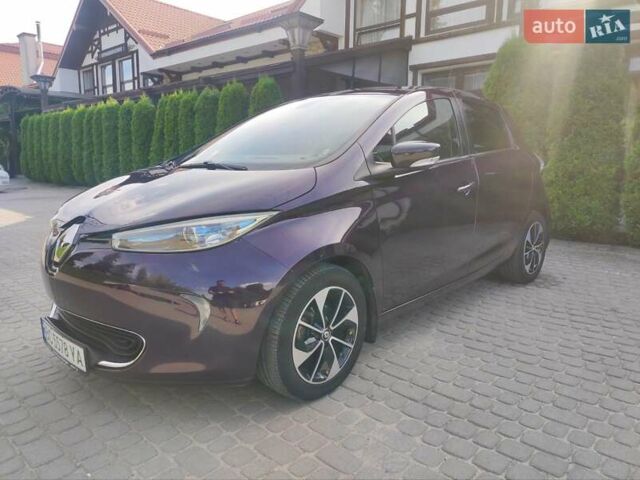 Фіолетовий Рено Зое, об'ємом двигуна 0 л та пробігом 72 тис. км за 12200 $, фото 1 на Automoto.ua