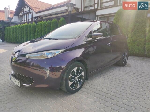Фіолетовий Рено Зое, об'ємом двигуна 0 л та пробігом 89 тис. км за 12200 $, фото 1 на Automoto.ua