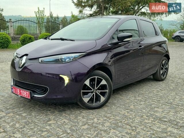 Фиолетовый Рено Зое, объемом двигателя 0 л и пробегом 105 тыс. км за 9700 $, фото 1 на Automoto.ua