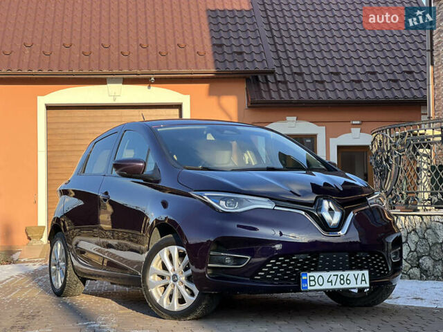 Фиолетовый Рено Зое, объемом двигателя 0 л и пробегом 94 тыс. км за 13350 $, фото 1 на Automoto.ua