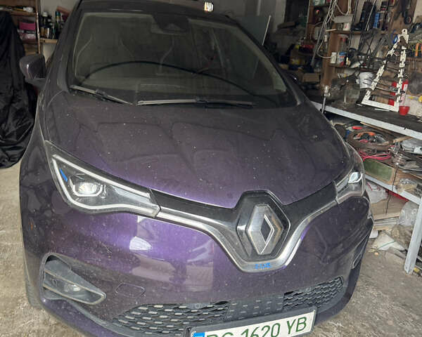 Фіолетовий Рено Зое, об'ємом двигуна 0 л та пробігом 64 тис. км за 13000 $, фото 1 на Automoto.ua