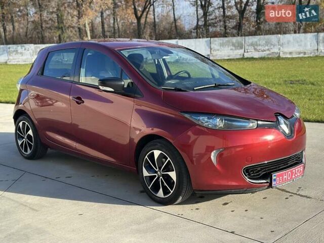 Червоний Рено Зое, об'ємом двигуна 0 л та пробігом 105 тис. км за 9199 $, фото 1 на Automoto.ua