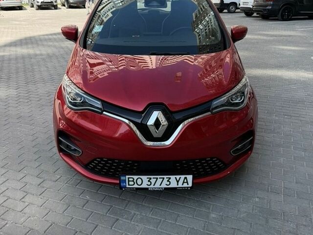 Червоний Рено Зое, об'ємом двигуна 0 л та пробігом 35 тис. км за 13999 $, фото 1 на Automoto.ua