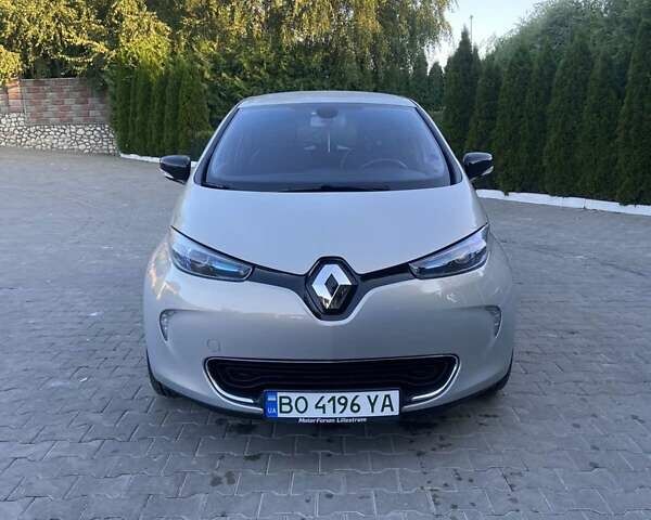 Серый Рено Зое, объемом двигателя 0 л и пробегом 74 тыс. км за 7650 $, фото 1 на Automoto.ua