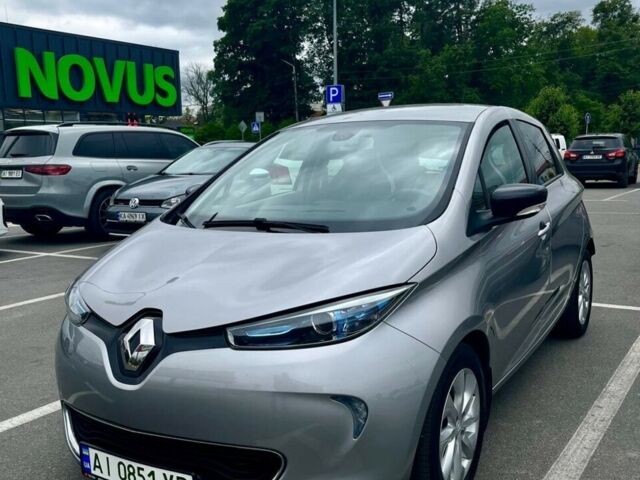 Сірий Рено Зое, об'ємом двигуна 0 л та пробігом 82 тис. км за 7700 $, фото 1 на Automoto.ua