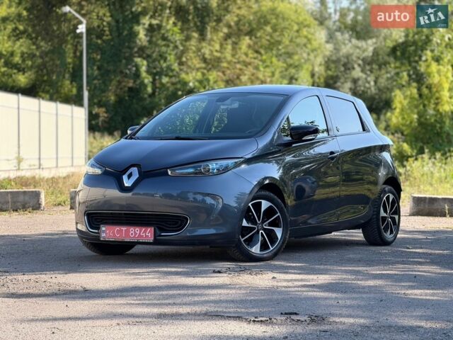 Сірий Рено Зое, об'ємом двигуна 0 л та пробігом 122 тис. км за 10499 $, фото 1 на Automoto.ua