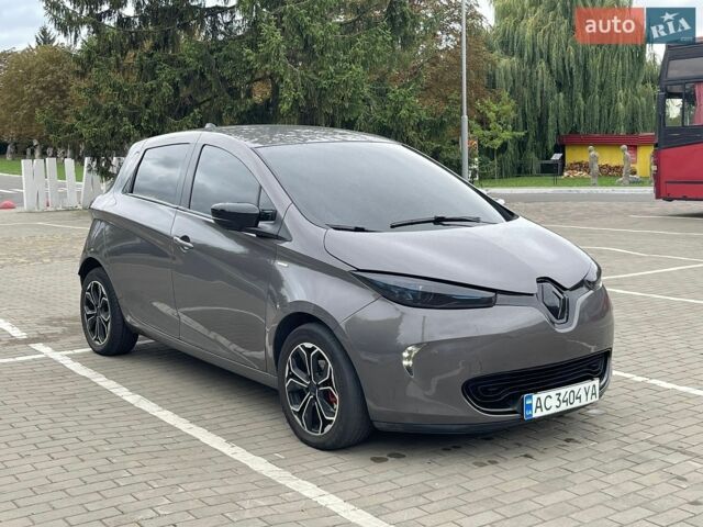 Сірий Рено Зое, об'ємом двигуна 0 л та пробігом 130 тис. км за 10999 $, фото 1 на Automoto.ua