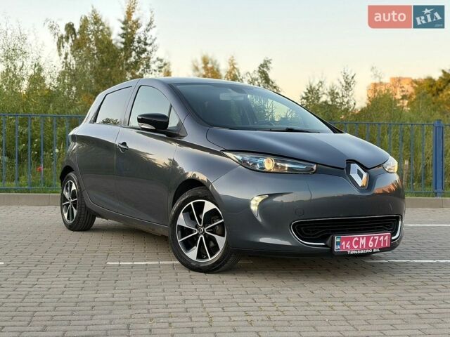 Сірий Рено Зое, об'ємом двигуна 0 л та пробігом 97 тис. км за 10799 $, фото 1 на Automoto.ua