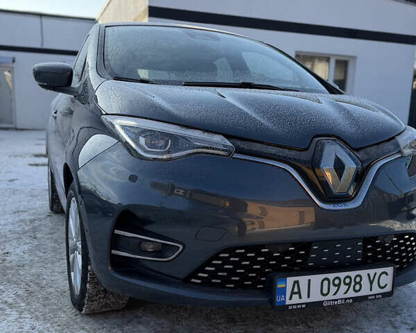 Сірий Рено Зое, об'ємом двигуна 0 л та пробігом 70 тис. км за 14500 $, фото 1 на Automoto.ua