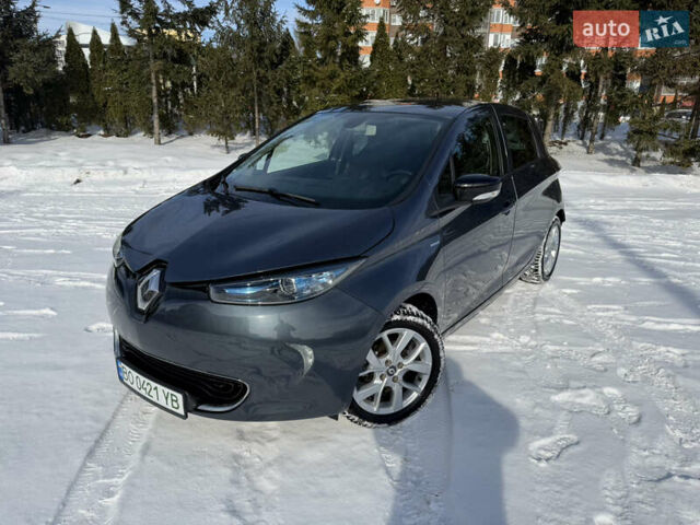 Сірий Рено Зое, об'ємом двигуна 0 л та пробігом 68 тис. км за 8999 $, фото 1 на Automoto.ua