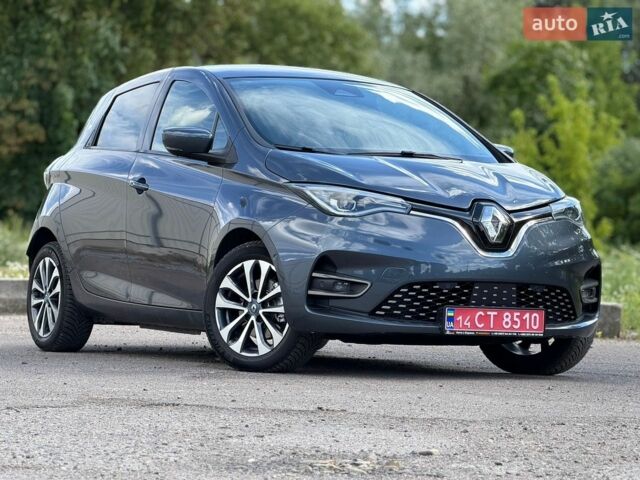 Сірий Рено Зое, об'ємом двигуна 0 л та пробігом 99 тис. км за 14250 $, фото 1 на Automoto.ua