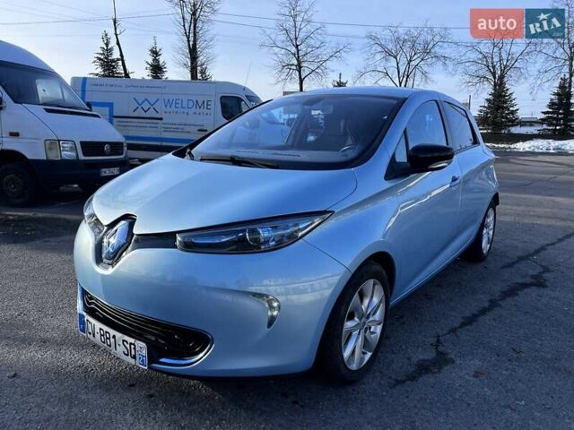 Синий Рено Зое, объемом двигателя 0 л и пробегом 111 тыс. км за 5790 $, фото 1 на Automoto.ua