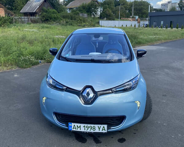 Синій Рено Зое, об'ємом двигуна 0 л та пробігом 100 тис. км за 6800 $, фото 1 на Automoto.ua