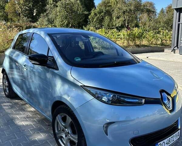 Синий Рено Зое, объемом двигателя 0 л и пробегом 87 тыс. км за 6700 $, фото 1 на Automoto.ua