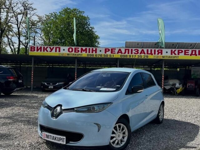 Синий Рено Зое, объемом двигателя 0 л и пробегом 200 тыс. км за 8700 $, фото 1 на Automoto.ua