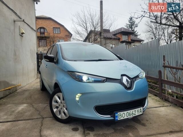 Синий Рено Зое, объемом двигателя 0 л и пробегом 178 тыс. км за 6399 $, фото 1 на Automoto.ua