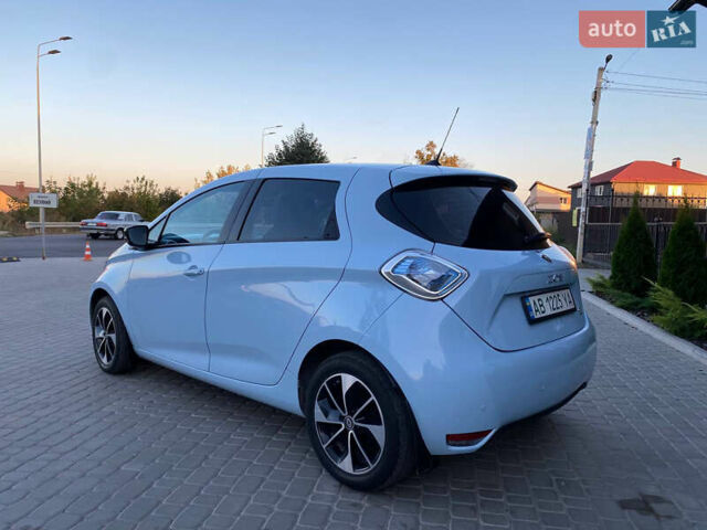 Синий Рено Зое, объемом двигателя 0 л и пробегом 130 тыс. км за 7300 $, фото 1 на Automoto.ua