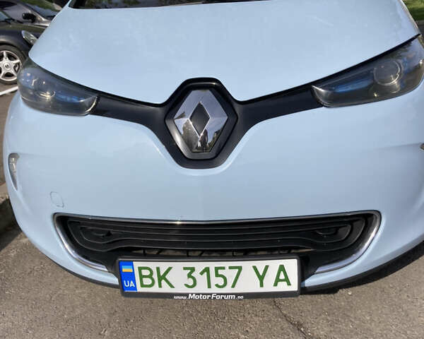 Синий Рено Зое, объемом двигателя 0 л и пробегом 112 тыс. км за 8100 $, фото 1 на Automoto.ua