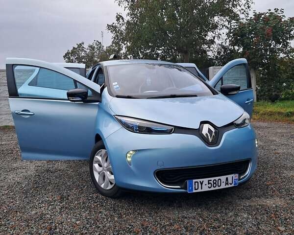 Синий Рено Зое, объемом двигателя 0 л и пробегом 72 тыс. км за 7000 $, фото 1 на Automoto.ua