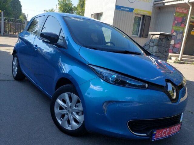 Синій Рено Зое, об'ємом двигуна 0 л та пробігом 140 тис. км за 7900 $, фото 1 на Automoto.ua
