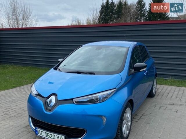 Синий Рено Зое, объемом двигателя 0 л и пробегом 146 тыс. км за 6470 $, фото 1 на Automoto.ua