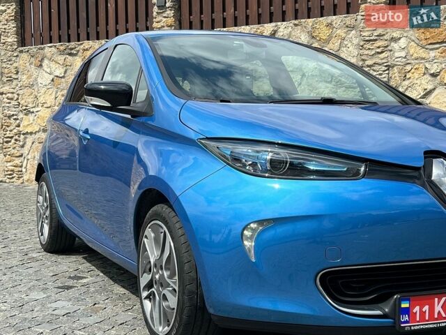 Синій Рено Зое, об'ємом двигуна 0 л та пробігом 92 тис. км за 7150 $, фото 1 на Automoto.ua