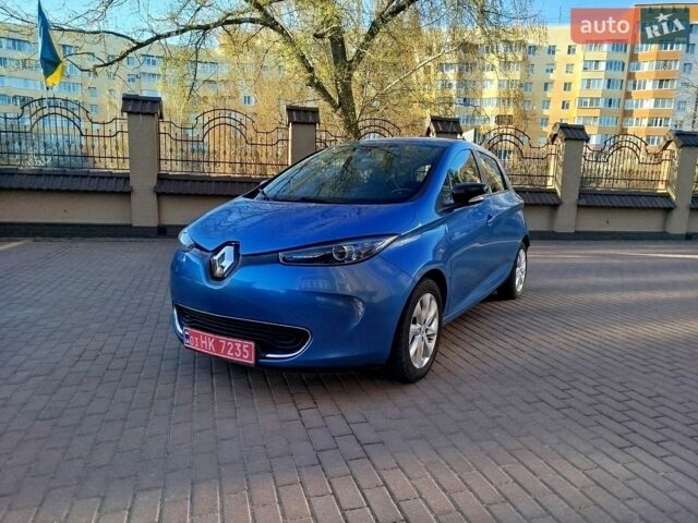 Синій Рено Зое, об'ємом двигуна 0 л та пробігом 110 тис. км за 6500 $, фото 1 на Automoto.ua