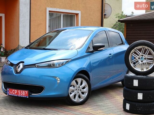 Синій Рено Зое, об'ємом двигуна 0 л та пробігом 156 тис. км за 6999 $, фото 1 на Automoto.ua