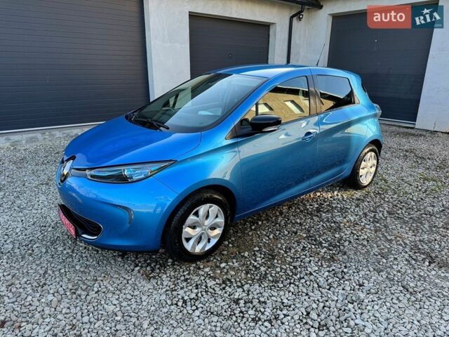 Синій Рено Зое, об'ємом двигуна 0 л та пробігом 68 тис. км за 6800 $, фото 1 на Automoto.ua